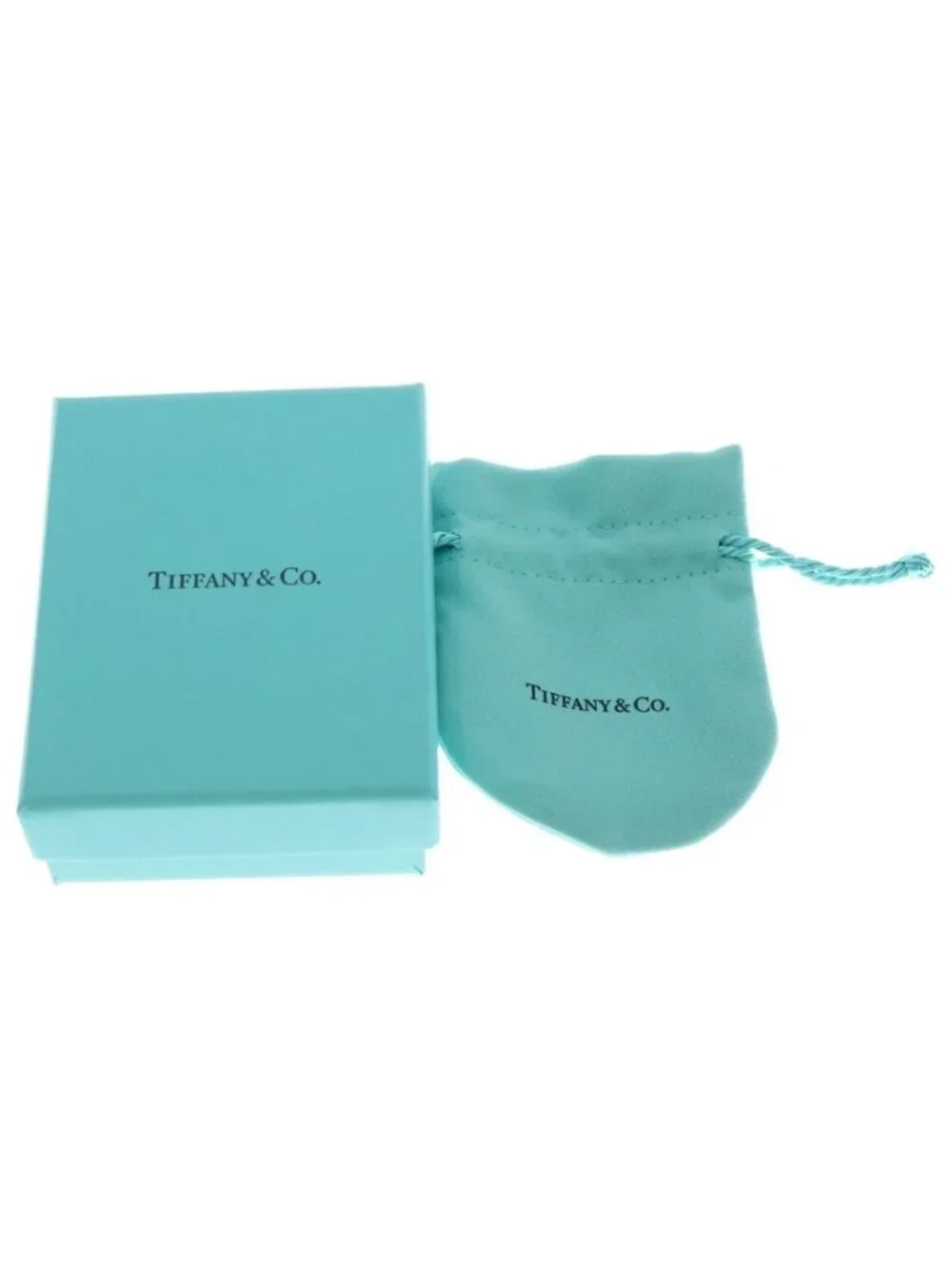 Tiffany & Co Return to Tiffany Mini Double Heart Tag Pendant Chain Necklace